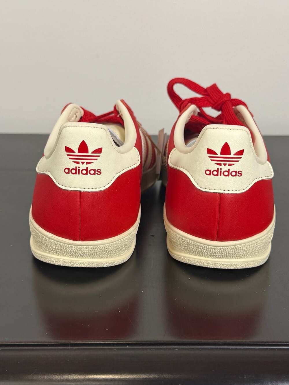 Adidas Gazelle Indoor Sneakers Red/White Size 5 - Picture 12 of 13